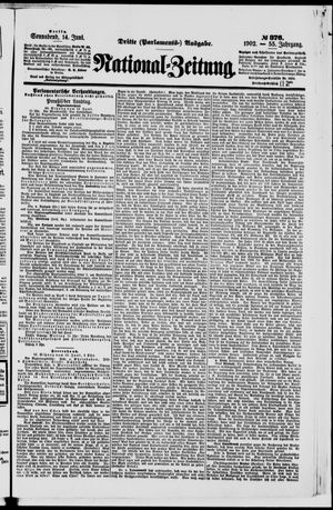 Nationalzeitung vom 14.06.1902