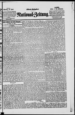 Nationalzeitung vom 16.06.1902
