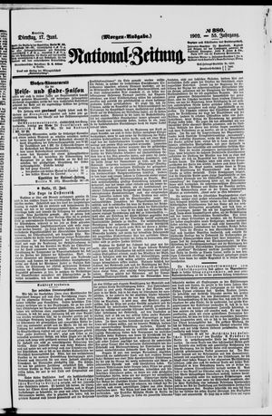 Nationalzeitung vom 17.06.1902