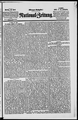 Nationalzeitung vom 20.06.1902