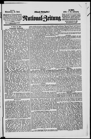 Nationalzeitung vom 21.06.1902