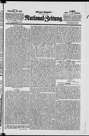 Nationalzeitung vom 26.06.1902