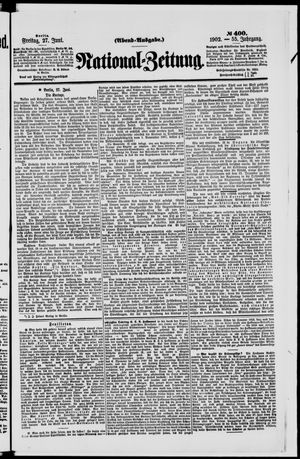 Nationalzeitung on Jun 27, 1902