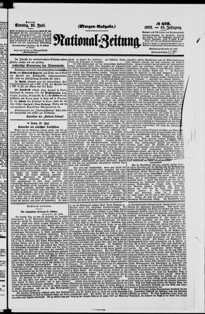 Nationalzeitung vom 29.06.1902