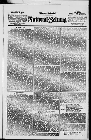 Nationalzeitung vom 02.07.1902