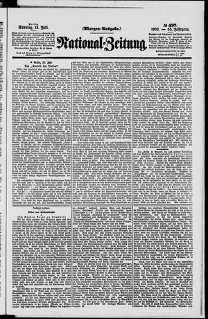 Nationalzeitung vom 13.07.1902
