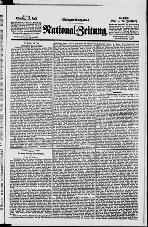 Nationalzeitung vom 15.07.1902
