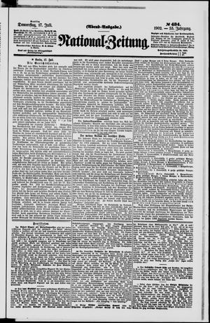 Nationalzeitung vom 17.07.1902