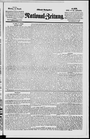 National-Zeitung vom 11.08.1902