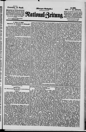 National-Zeitung vom 14.08.1902