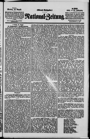 National-Zeitung vom 25.08.1902
