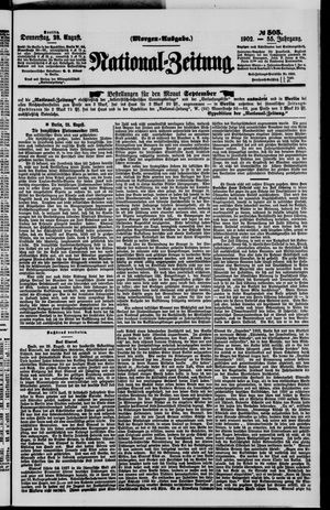 National-Zeitung vom 28.08.1902