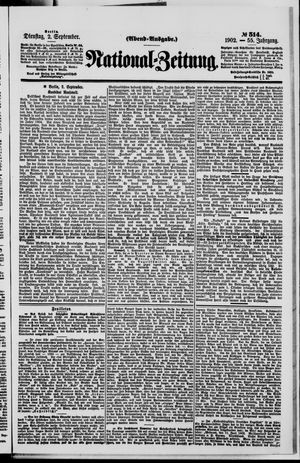 National-Zeitung on Sep 2, 1902