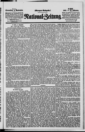 National-Zeitung vom 04.09.1902
