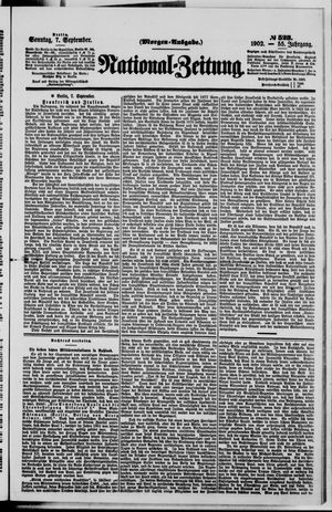 National-Zeitung vom 07.09.1902