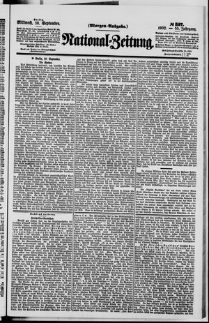 National-Zeitung vom 10.09.1902