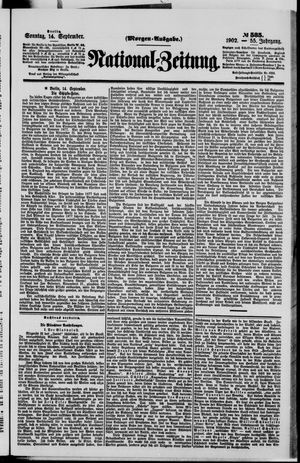 National-Zeitung vom 14.09.1902