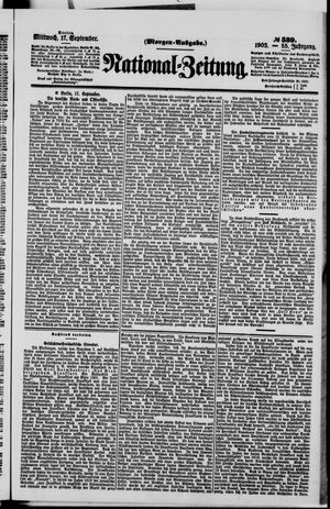 National-Zeitung on Sep 17, 1902