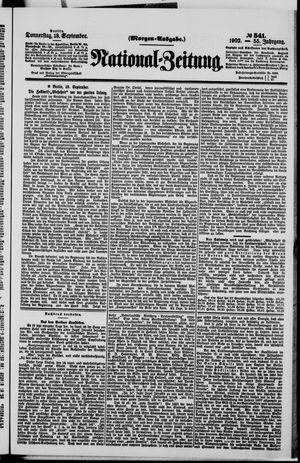 National-Zeitung on Sep 18, 1902