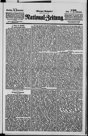 National-Zeitung vom 23.09.1902
