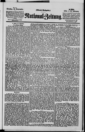 National-Zeitung vom 23.09.1902