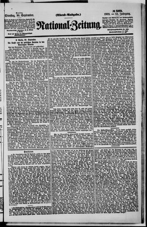National-Zeitung vom 30.09.1902