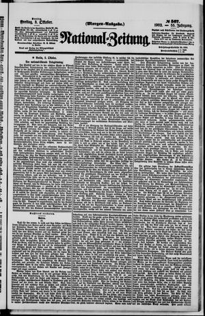 National-Zeitung vom 03.10.1902