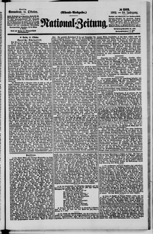 National-Zeitung vom 11.10.1902