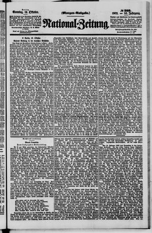 National-Zeitung on Oct 12, 1902