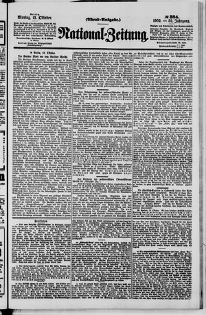 National-Zeitung vom 13.10.1902