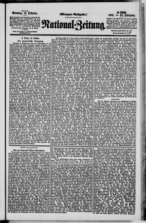 National-Zeitung vom 19.10.1902