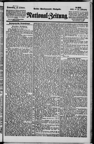 National-Zeitung on Oct 23, 1902