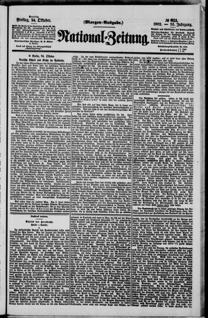 National-Zeitung vom 24.10.1902