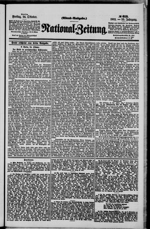 National-Zeitung vom 24.10.1902