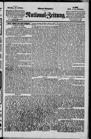 National-Zeitung vom 28.10.1902