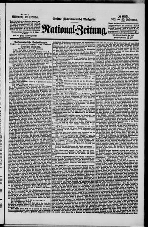 National-Zeitung vom 29.10.1902