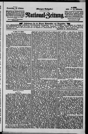 National-Zeitung vom 30.10.1902