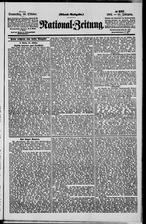 National-Zeitung vom 30.10.1902