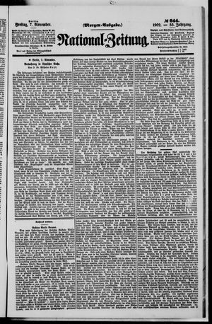 National-Zeitung vom 07.11.1902