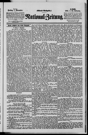 National-Zeitung vom 07.11.1902