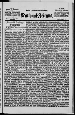 National-Zeitung vom 07.11.1902