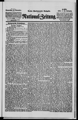 National-Zeitung vom 20.11.1902