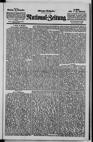 National-Zeitung vom 23.11.1902