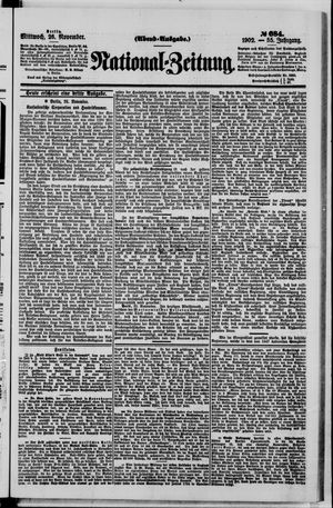 National-Zeitung vom 26.11.1902