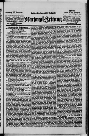 National-Zeitung vom 26.11.1902