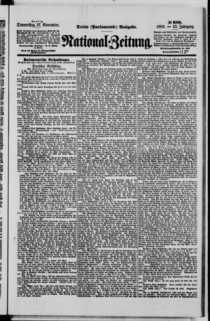 National-Zeitung vom 27.11.1902