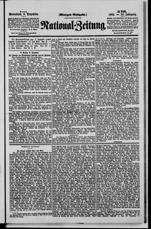 Nationalzeitung vom 06.12.1902
