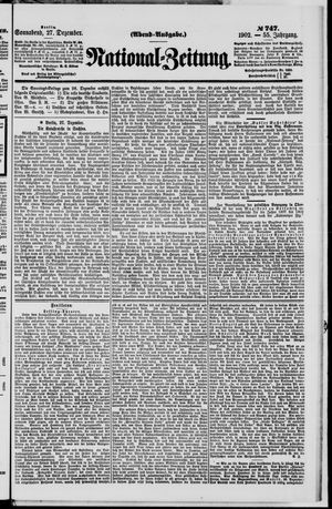 National-Zeitung vom 27.12.1902
