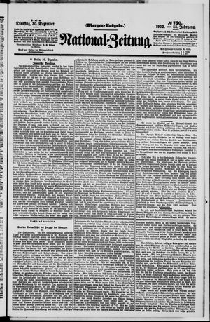 Nationalzeitung on Dec 30, 1902