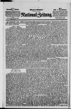 Nationalzeitung on Jan 1, 1903